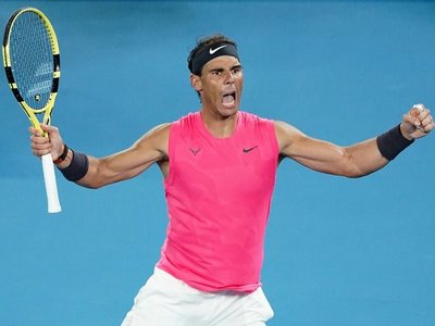 Nadal termina con un motivado Kyrgios y se enfrentará con Thiem