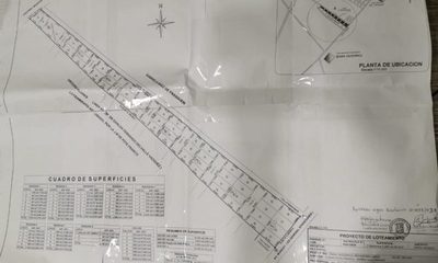 Ino Arza vende tierras en loteamiento irregular, y compradores jamás podrán titularlas