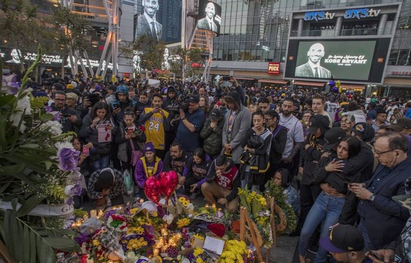 Kobe Bryant, un drama que emociona al mundo