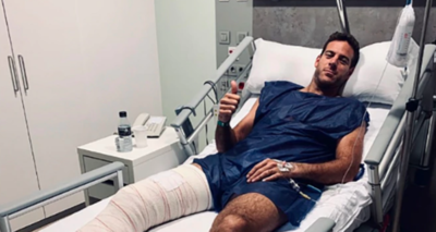 Del Potro será operado  de la rodilla jeyma