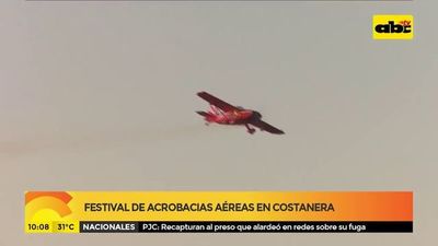Festival de acrobacias aéreas en costanera - ABC Noticias - ABC Color
