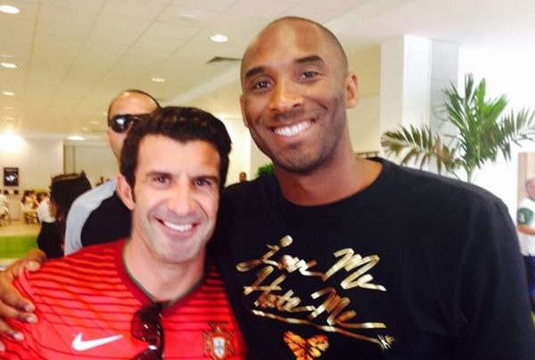 Cristiano y Figo caen en blooper ante la muerte de Kobe