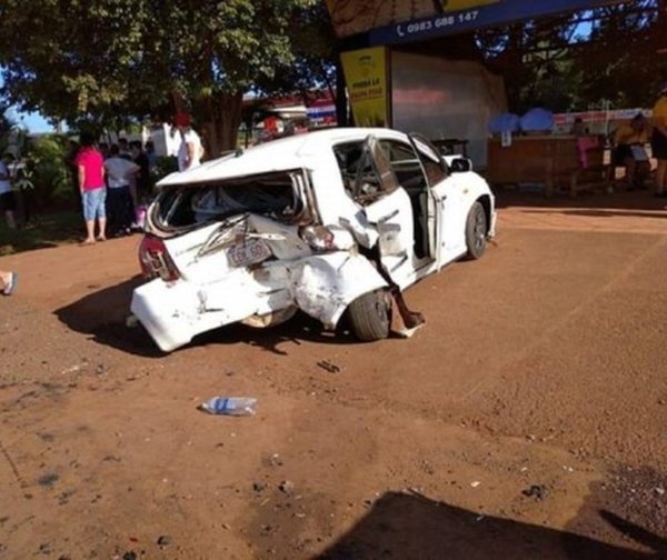 Choque en cadena deja varios heridos en Minga Guazú