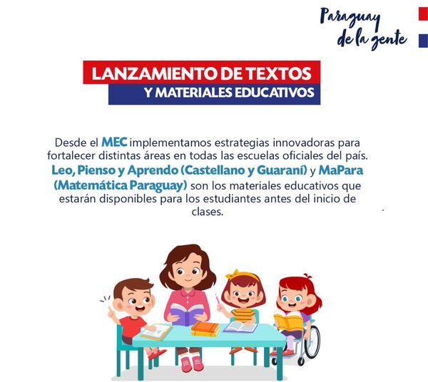 Lanzamiento de textos y materiales educativos para la innovación educativa