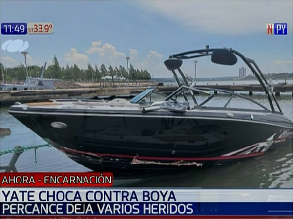 Embarcación sufre percance en el río Paraná y deja tres heridos