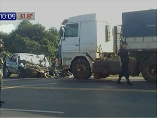 Accidente de tránsito deja un fallecido en Yaguarón