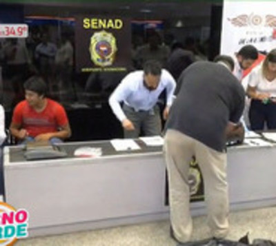Detectan  2 Kilos 609 gramos de cocaína en Aeropuerto Silvio Pettirosi - Paraguay.com