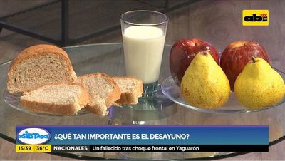 ¿Que tan importante es el desayuno? - Ensiestados - ABC Color