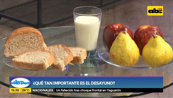 ¿Que tan importante es el desayuno? - Ensiestados - ABC Color