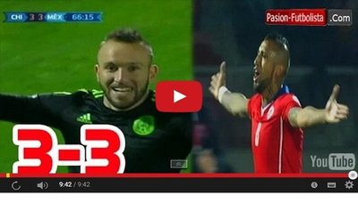 Chile vs Mexico (3-3) Goles Resumen Resultado Copa America 2015 - PARAGUAYPE.COM