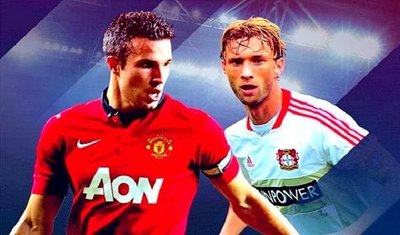 Bayer Leverkusen vs Manchester United 2013 En Vivo Champions League 2013-2014 - PARAGUAYPE.COM