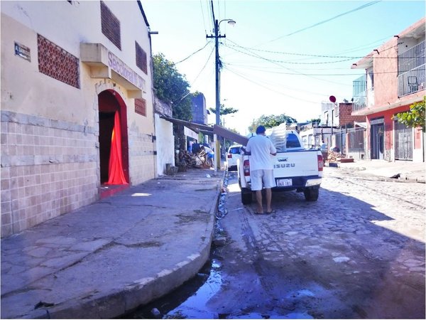 Vehículo de Puertos se usa para trabajos en seccional