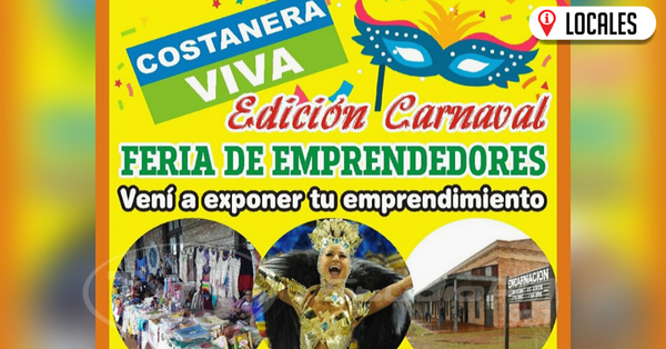 Realizarán feria de emprendedores “Costanera Viva” en la Réplica de la Estación