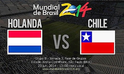 Holanda vs Chile en vivo mundial brasil 2014 (Hora, Previa, Alineaciones) - PARAGUAYPE.COM