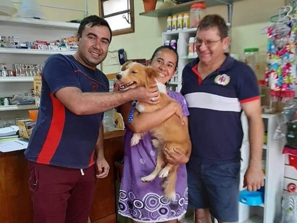 Rubito, el perro arrastrado por su dueño, ya fue adoptado
