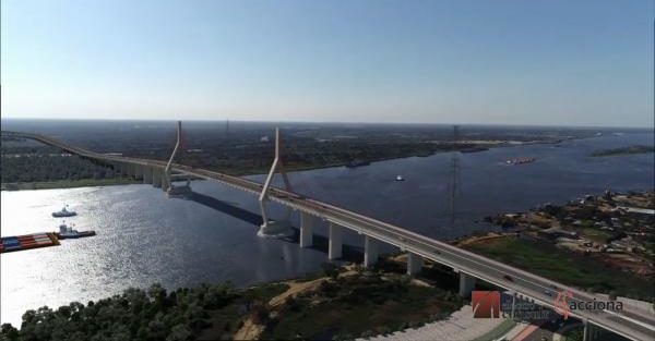Ratifican que el puente Asunción- Chaco’i se inaugurará en enero del 2023 | .::Agencia IP::.