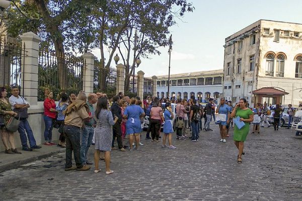 Fuerte sismo en el Caribe obligó a evacuar edificios en La Habana