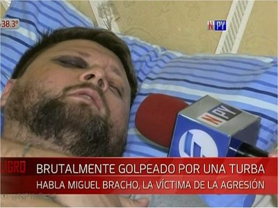 Automovilista agredido acusa a policías de no haberlo socorrido