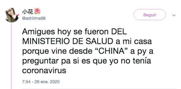 HOY / Joven cuestiona mal manejo en tema coronavirus: funcionarios ni la miraron y "se confundieron" de China