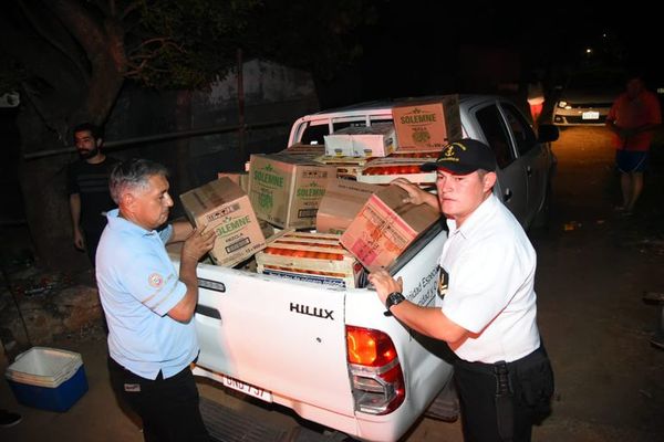 Decomisan tomates y otros productos en la zona Itá Enramada - Nacionales - ABC Color