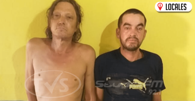 Efectivos policiales lograron aprehender a malvivientes en el barrio Santa María