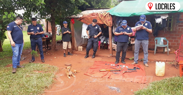 Desbaratan banda delictiva en el barrio Santo Domingo