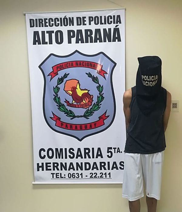 Vecinos capturan a joven sospechoso de seguidilla de robos - ABC en el Este - ABC Color