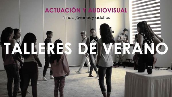 Talleres de verano de actuación y audiovisuales en Amamos Cine