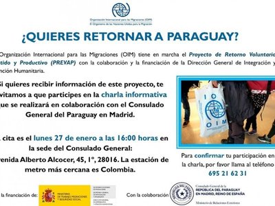 Ofrecen   ayuda para  retornar de España