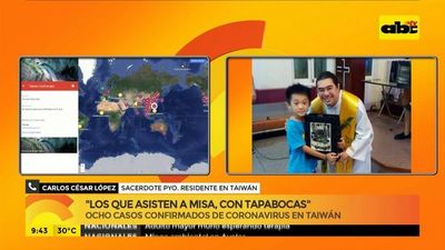 #CoronaVirus Padre Carlos César López - Paraguayo en Taiwán - Media mañana - ABC Color