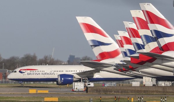 British Airways y American Airlines suspenden vuelos a China