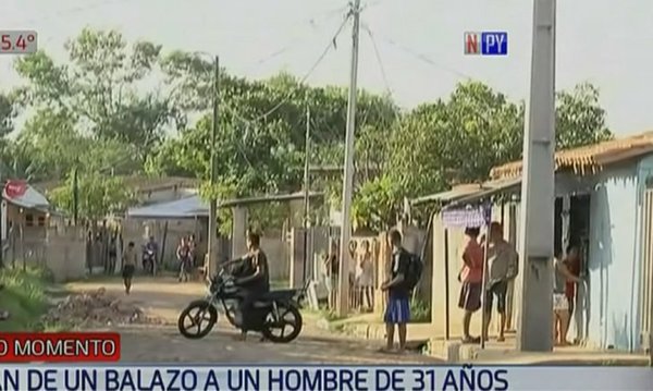 En medio de una discusión, asesinan de un disparo a un hombre