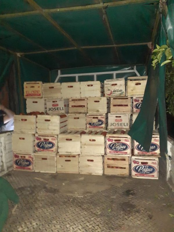 Decomisan tomates ingresados de contrabando - .::RADIO NACIONAL::.
