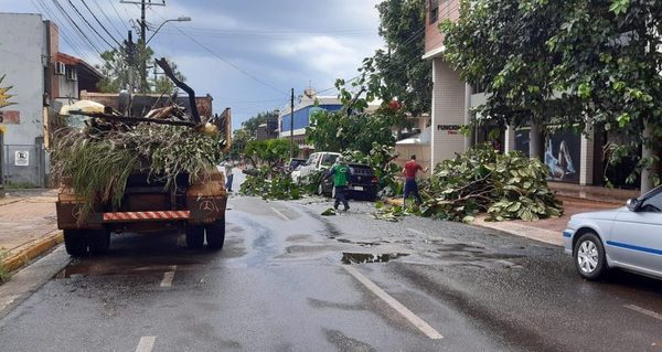 Varios departamentos en alerta por temporal