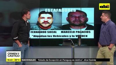 Detienen a supuesto estafador - Crimen y castigo - ABC Color