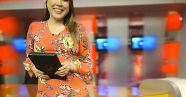 Enfermedad deforma a conductora de tevé