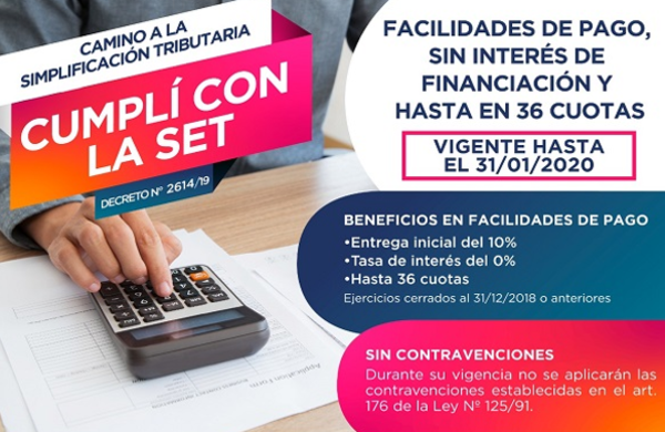 Contribuyentes tienen hasta el 31 de enero para ponerse al día con Tributación
