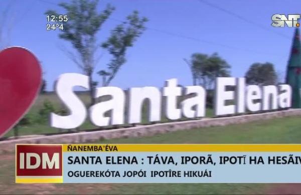 Ñanemba'éva: Santa Elena: Táva, iporâ, ipotî ha hesâiva - SNT