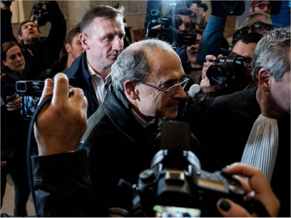 Absuelven a cardenal francés condenado por ocultar pederastia
