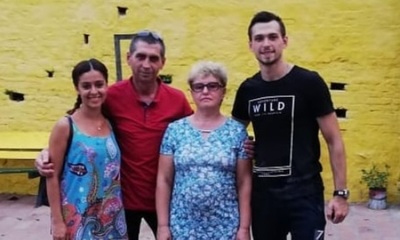 Suegros Ucranianos de Crucerito de visita en Paraguay