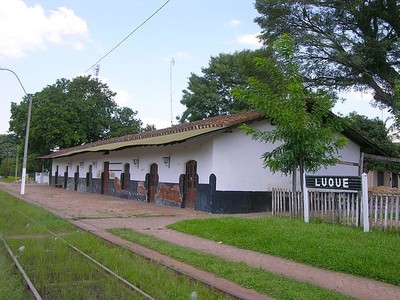 Inauguran obras de restauración de Estación de Ferrocarril en Luque