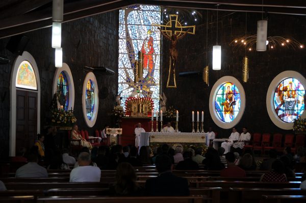Se inició el novenario a San Blas con el rezo del Ángelus - Noticde.com
