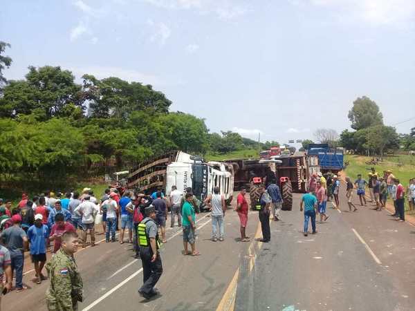 Grave accidente en la zona de Yrybukua - Campo 9 Noticias