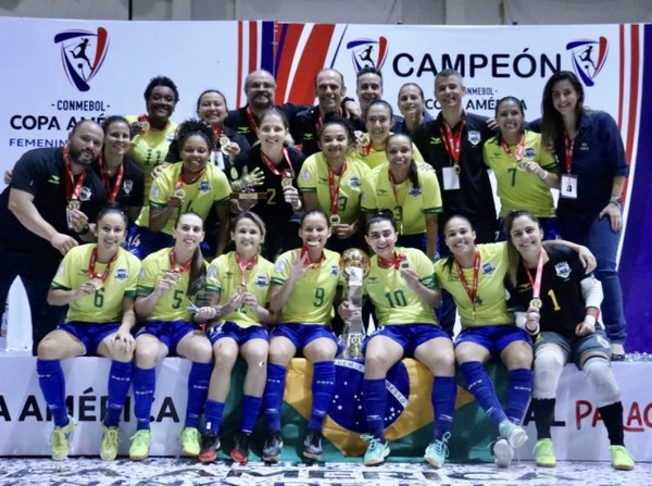 Brasil se quedó con la Copa América Femenina de Futsal - APF