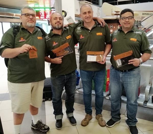 Equipo paraguayo viajó a la Primera Cumbre Internacional de Parrilleros