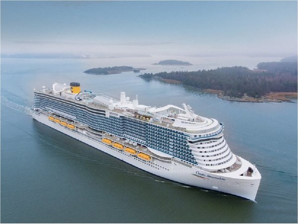Italia descarta caso de coronavirus en crucero en Civitavecchia