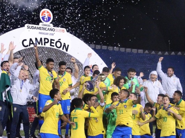 Brasil se quedó con el Sudamericano Sub 15 - APF