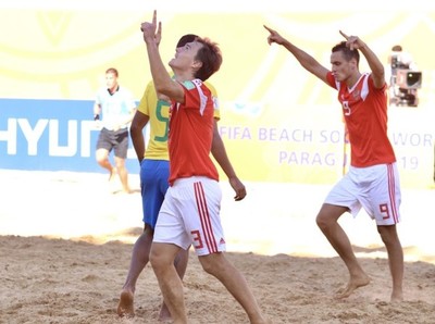 Beach Soccer World Cup 2019: apuntando a semifinales - APF