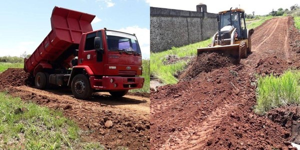LA GOBERNACIÓN DE ITAPÚA REALIZA OBRAS EN EL ENTORNO AL CERESO