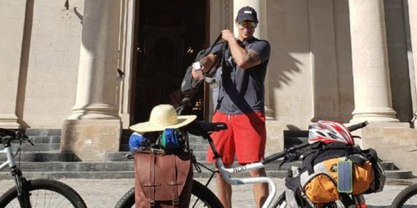 UN PARAGUAYO RECORRERÁ SUDAMÉRICA EN BICICLETA
